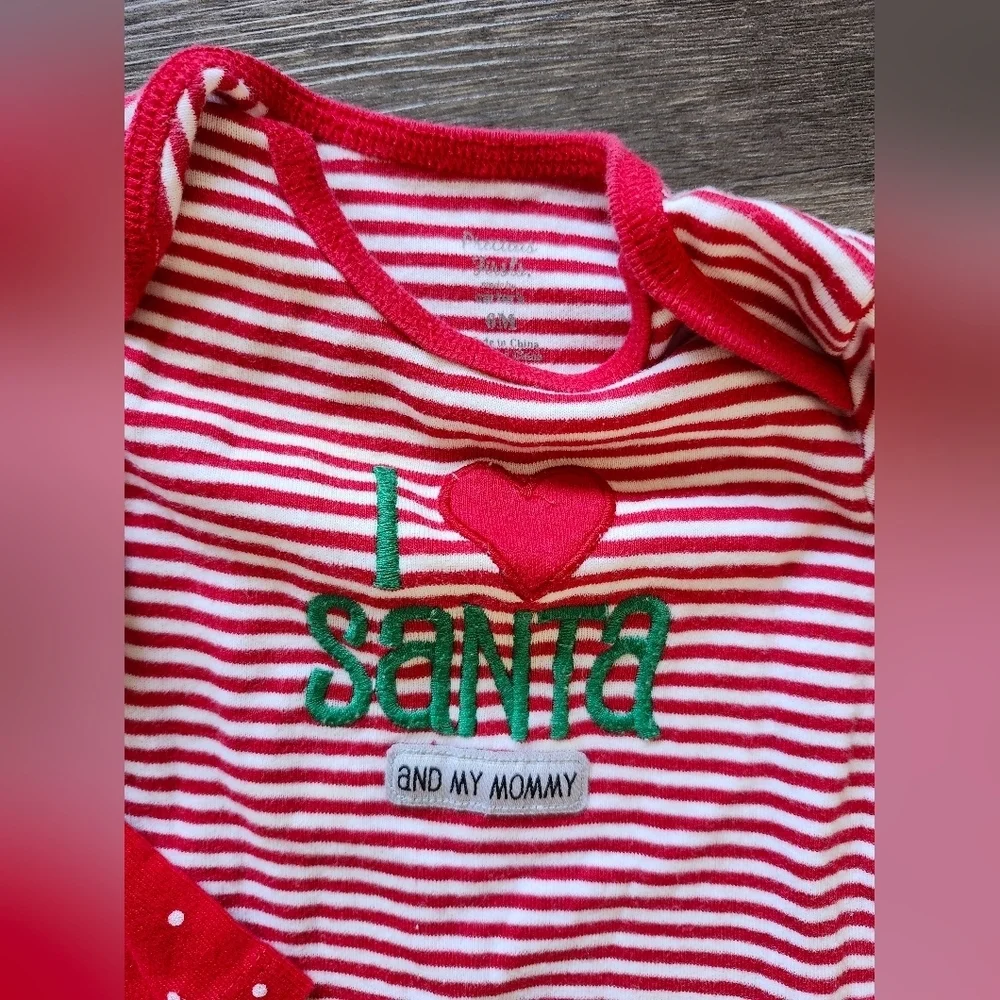 Christmas 6 To 9 Month Bodysuit Bundle